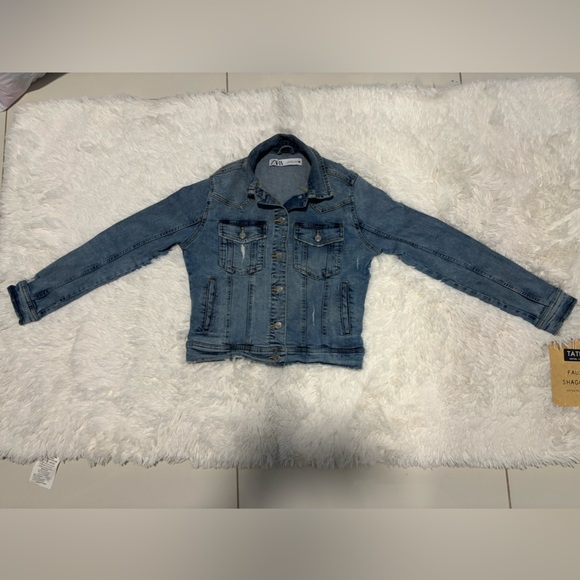 Zara |  Jackets & Coats |  Zara Fitted Denim Jacket | - Picture 2 of 5